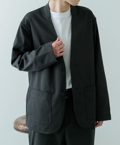 セール】『セットアップ対応』マシンウォッシャブルピケノーラペル