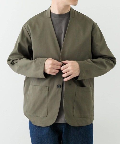 セール】『セットアップ対応』マシンウォッシャブルピケノーラペル