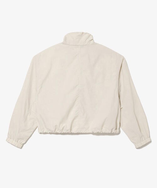 セール】撥水 ショート&ワイドシルエット スタンドカラーナイロン