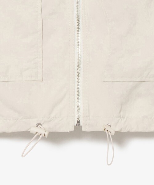 セール】撥水 ショート&ワイドシルエット スタンドカラーナイロン