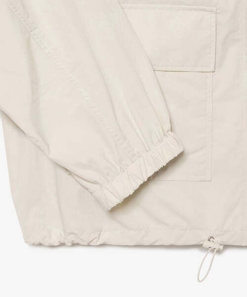 セール】撥水 ショート&ワイドシルエット スタンドカラーナイロン