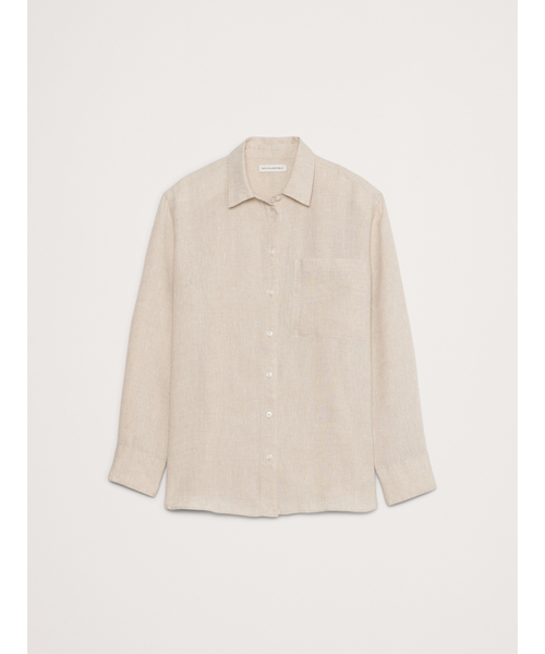 バナナリパブリック 90sリネン オープンカラーシャツ バナリパ 90s Banana Republic リネン オープンカラー シャツ バナナリ