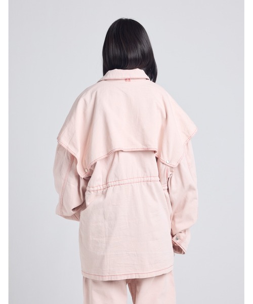 Little sunny bite(リトルサニーバイト)の「twill jacket(その他アウター・レディース・ピンク/ブラック/ブルー・SMALL/MEDIUM)」の8枚目の写真