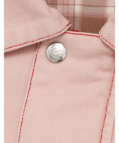 Little sunny bite(リトルサニーバイト)の「twill jacket(その他アウター・レディース・ピンク/ブラック/ブルー・SMALL/MEDIUM)」の11枚目の写真