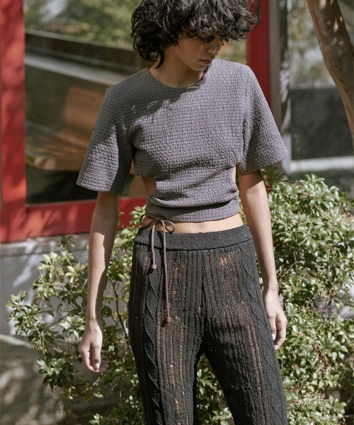 TELOPLAN（テーロプラン）の「【TELOPLAN】Seji Cable Knit Pants