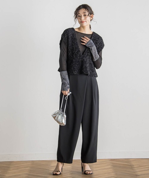 セール】ステファニーラップパンツ≪洗濯機で洗える≫（その他パンツ