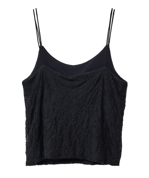 ESCAR(エスカー)の「■ESCAR レースキャミソール(カップ付)(キャミソール・レディース・ブラック・FREE)」の9枚目の写真
