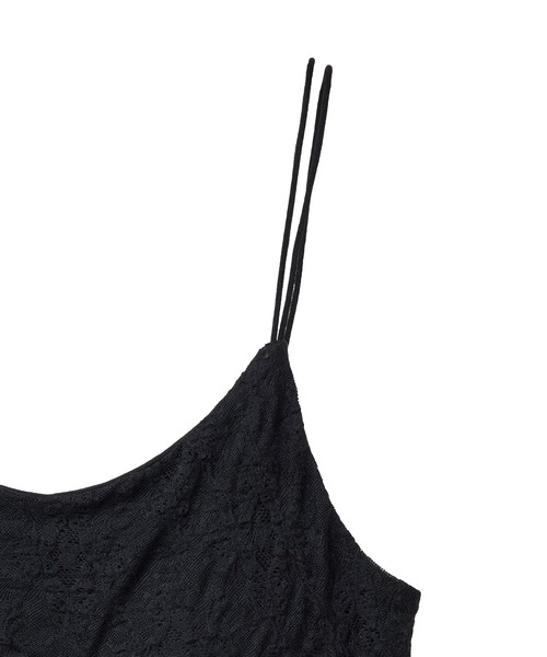 ESCAR(エスカー)の「■ESCAR レースキャミソール(カップ付)(キャミソール・レディース・ブラック・FREE)」の11枚目の写真