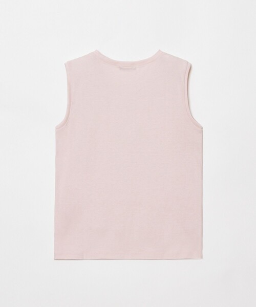 allureville（アルアバイル）の「サイドロゴノースリーブTシャツ（Tシャツ/カットソー・レディース・ホワイト/ピンク/グレー系その他・2）」の14枚目の写真