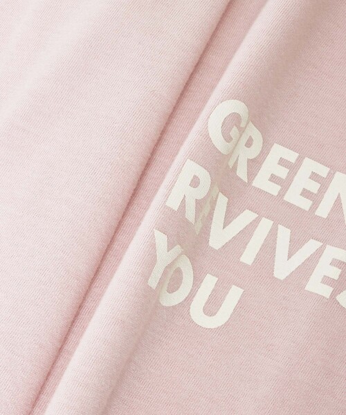 allureville（アルアバイル）の「サイドロゴノースリーブTシャツ（Tシャツ/カットソー・レディース・ホワイト/ピンク/グレー系その他・2）」の16枚目の写真