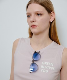 allureville | サイドロゴノースリーブTシャツ(Tシャツ/カットソー)