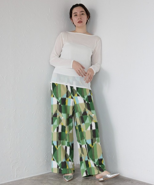 Print easy pants　プリントイージーパンツ