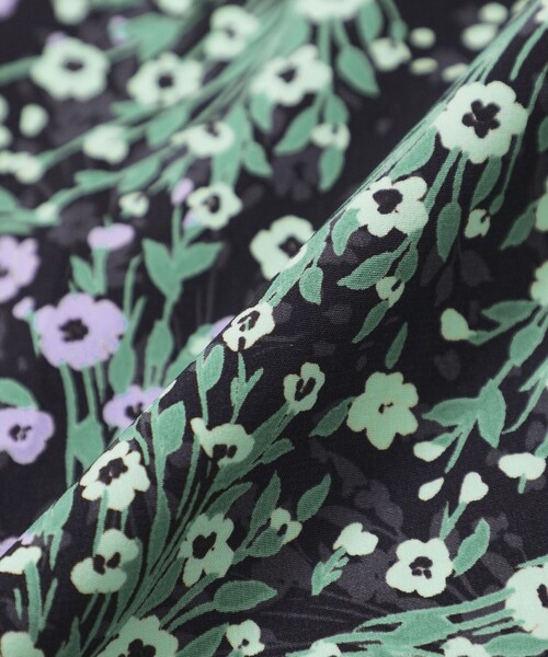 MACKINTOSH PHILOSOPHY（ﾏｯｷﾝﾄｯｼｭ ﾌｨﾛｿﾌｨｰ）の「ブーケプリントブラウス（シャツ/ブラウス・レディース・ホワイト系その他/ダークネイビー・38/36/34）」の11枚目の写真