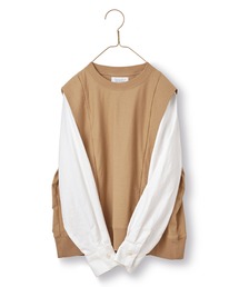 Sunny clouds（サニークラウズ）の「サニークラウズ　着合わせ風トップス〈レディース〉（その他トップス）」