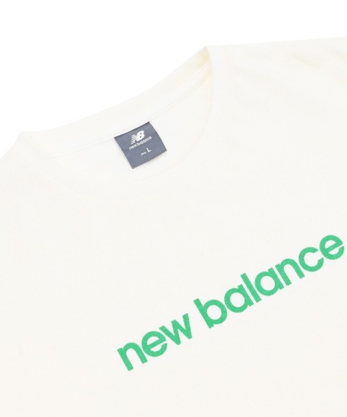 NEW BALANCE(ニューバランス)の「パイルショートスリーブTシャツ(Tシャツ/カットソー・レディース・ブルー/ヘザーグレー/オフホワイト/ライトイエロー・LARGE/MEDIUM/SMALL/X-LARGE)」の9枚目の写真