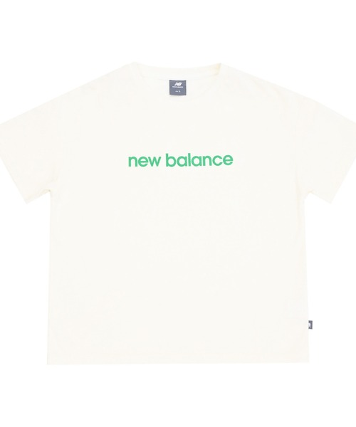 new balance メッシュTシャツ ライムグリーン メッシュショートスリーブTシャツ（Tシャツ/カットソー）｜New