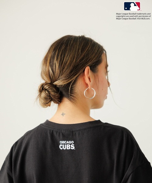 BAYFLOW（ベイフロー）の「【MLB TOKYO SERIES】MLB World Tour Tシャツ(WOMEN)（Tシャツ/カットソー・レディース・オフホワイト/ブルー/ブラック・FREE）」の14枚目の写真