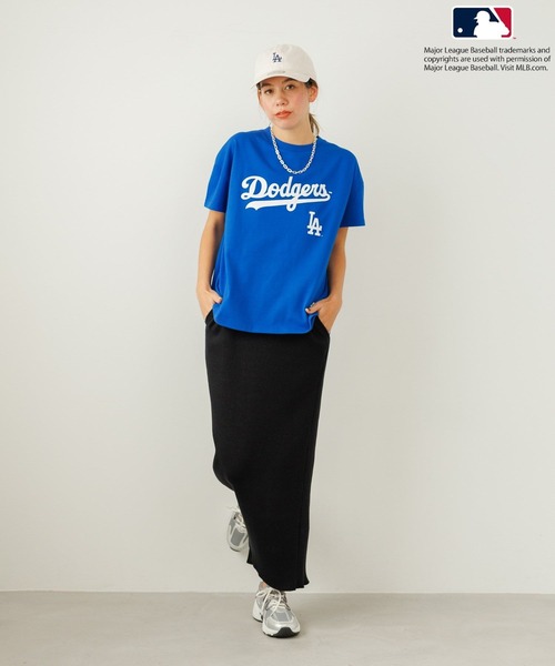 BAYFLOW（ベイフロー）の「【MLB TOKYO SERIES】MLB World Tour Tシャツ(WOMEN)（Tシャツ/カットソー・レディース・オフホワイト/ブルー/ブラック・FREE）」の19枚目の写真