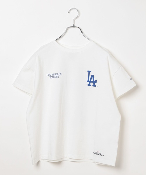 BAYFLOW（ベイフロー）の「【MLB TOKYO SERIES】MLB World Tour Tシャツ(WOMEN)（Tシャツ/カットソー・レディース・オフホワイト/ブルー/ブラック・FREE）」の22枚目の写真