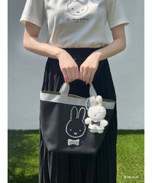 MIIA | miffy パールトリミングバッグ(ハンドバッグ)