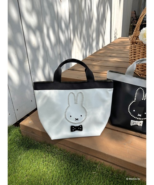 miffy パールトリミングバッグ（ハンドバッグ）｜MIIA（ミーア
