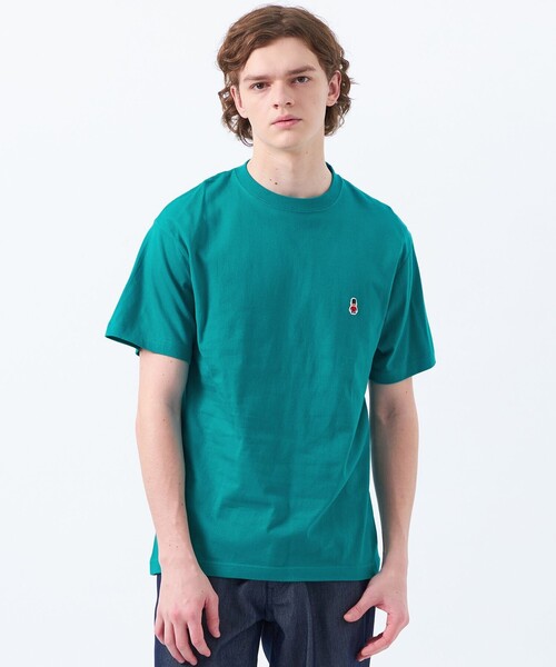 MACKINTOSH PHILOSOPHY（ﾏｯｷﾝﾄｯｼｭ ﾌｨﾛｿﾌｨｰ）の「【WEB&一部店舗限定】バッキンガムベア 5.6oz クルーネックワンポイントTシャツ（Tシャツ/カットソー・メンズ・グリーン系その他2/グレー系その他2/ホワイト/ブルー系その他7/ブラック・38/36/42/40）」の4枚目の写真