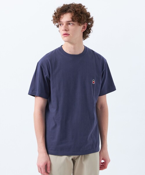 MACKINTOSH PHILOSOPHY（ﾏｯｷﾝﾄｯｼｭ ﾌｨﾛｿﾌｨｰ）の「【WEB&一部店舗限定】バッキンガムベア 5.6oz クルーネックワンポイントTシャツ（Tシャツ/カットソー・メンズ・グリーン系その他2/グレー系その他2/ホワイト/ブルー系その他7/ブラック・38/36/42/40）」の5枚目の写真