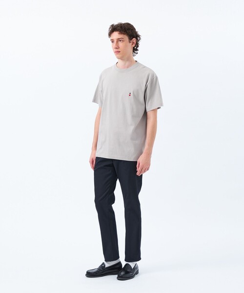 MACKINTOSH PHILOSOPHY（ﾏｯｷﾝﾄｯｼｭ ﾌｨﾛｿﾌｨｰ）の「【WEB&一部店舗限定】バッキンガムベア 5.6oz クルーネックワンポイントTシャツ（Tシャツ/カットソー・メンズ・グリーン系その他2/グレー系その他2/ホワイト/ブルー系その他7/ブラック・38/36/42/40）」の7枚目の写真