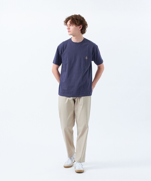 MACKINTOSH PHILOSOPHY（ﾏｯｷﾝﾄｯｼｭ ﾌｨﾛｿﾌｨｰ）の「【WEB&一部店舗限定】バッキンガムベア 5.6oz クルーネックワンポイントTシャツ（Tシャツ/カットソー・メンズ・グリーン系その他2/グレー系その他2/ホワイト/ブルー系その他7/ブラック・38/36/42/40）」の9枚目の写真