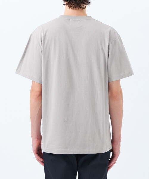 MACKINTOSH PHILOSOPHY（ﾏｯｷﾝﾄｯｼｭ ﾌｨﾛｿﾌｨｰ）の「【WEB&一部店舗限定】バッキンガムベア 5.6oz クルーネックワンポイントTシャツ（Tシャツ/カットソー・メンズ・グリーン系その他2/グレー系その他2/ホワイト/ブルー系その他7/ブラック・38/36/42/40）」の13枚目の写真