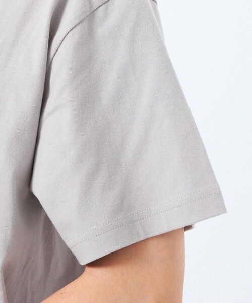 MACKINTOSH PHILOSOPHY（ﾏｯｷﾝﾄｯｼｭ ﾌｨﾛｿﾌｨｰ）の「【WEB&一部店舗限定】バッキンガムベア 5.6oz クルーネックワンポイントTシャツ（Tシャツ/カットソー・メンズ・グリーン系その他2/グレー系その他2/ホワイト/ブルー系その他7/ブラック・38/36/42/40）」の14枚目の写真