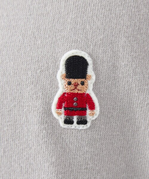 MACKINTOSH PHILOSOPHY（ﾏｯｷﾝﾄｯｼｭ ﾌｨﾛｿﾌｨｰ）の「【WEB&一部店舗限定】バッキンガムベア 5.6oz クルーネックワンポイントTシャツ（Tシャツ/カットソー・メンズ・グリーン系その他2/グレー系その他2/ホワイト/ブルー系その他7/ブラック・38/36/42/40）」の15枚目の写真