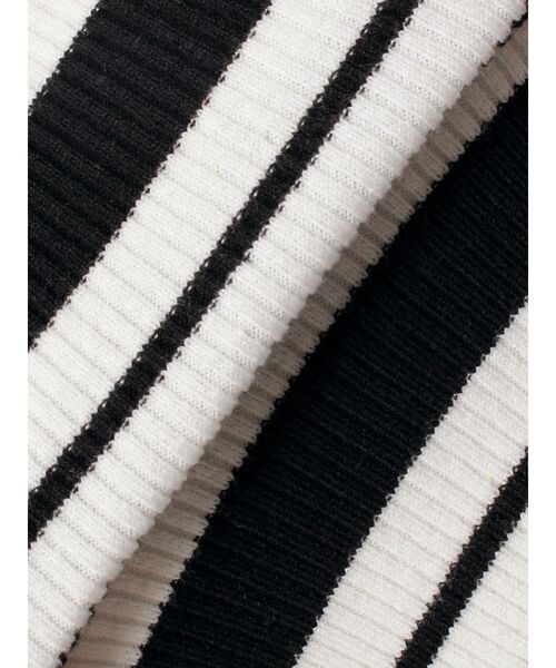 GYDA（ジェイダ）の「ボーダーノースリPOLOニットトップス（ニット/セーター・レディース・ピンク/ベージュ/オフホワイト・FREE）」の20枚目の写真