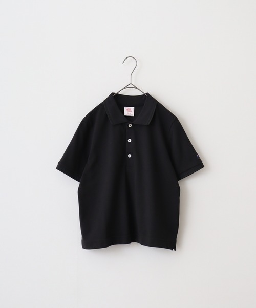 JEMORGAN（ジェーイーモーガン）の「JEMORGAN カノコ リブラインポロ（ポロシャツ・レディース・グリーン系/ブラック/ホワイト/チャコール/レッド/イエロー/ネイビー・F）」の21枚目の写真