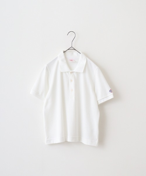 JEMORGAN（ジェーイーモーガン）の「JEMORGAN カノコ リブラインポロ（ポロシャツ・レディース・グリーン系/ブラック/ホワイト/チャコール/レッド/イエロー/ネイビー・F）」の20枚目の写真