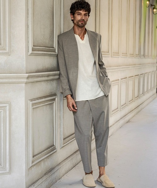 C DIEM（カルペディエム）の「C DIEM(カルペディエム)ラップパンツ（その他パンツ・メンズ・ブラック/チャコールグレー・M/L）」の12枚目の写真