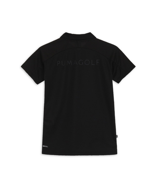 PUMA(プーマ)の「PUMA プーマ ウィメンズ ゴルフ SB バックプリント ライン 半袖 ポロシャツ(ポロシャツ・レディース・ブラック/ネイビー/ホワイト系その他・X-LARGE/LARGE/MEDIUM/SMALL)」の13枚目の写真