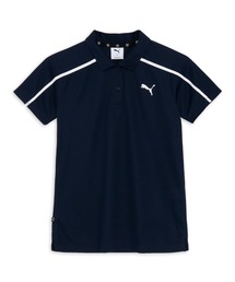 PUMA プーマ ウィメンズ ゴルフ SB バックプリント ライン 半袖 ポロシャツ