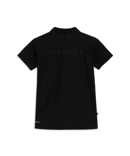 PUMA(プーマ)の「PUMA プーマ ウィメンズ ゴルフ SB バックプリント ライン 半袖 ポロシャツ(ポロシャツ・レディース・ブラック/ネイビー/ホワイト系その他・X-LARGE/LARGE/MEDIUM/SMALL)」の9枚目の写真