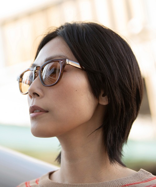 Munich（ミューニック）の「ウェリントン型調光サングラス（サングラス・レディース・ブラック/ブラウン/グレー・FREE）」の17枚目の写真