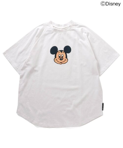 ディズニーキャラクター Tシャツ 100cm以上 リンク】ディズニーキャラクター/大人ラグランTシャツ（Tシャツ