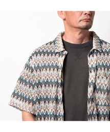 BAYBLO（ベイブロ）の「(SA) レースシアー 総柄 半袖シャツ（シャツ/ブラウス）」