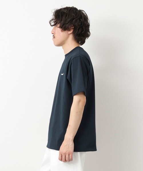 NOLLEY’S（ノーリーズ）の「《吸水速乾・UVカット》クジラTee 25SS（Tシャツ/カットソー・メンズ・ブラック/グレイッシュベージュ/ホワイト/ネイビー・M/L/XL/S）」の14枚目の写真