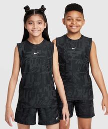 NIKE(iCL)̃iCL }` WjA ({[CY) Dri-FIT X[uX gbv / Nike Multi Big Kids' (Boys') Dri-FIT Sleeveless Top HJ3794-010 Black(^Ngbv)