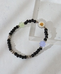 LION HEART（ライオンハート）の「LION HEART “LEO”フラワービーズブレスレット（ビーズ用ゴムタイプ）（ブレスレット）」