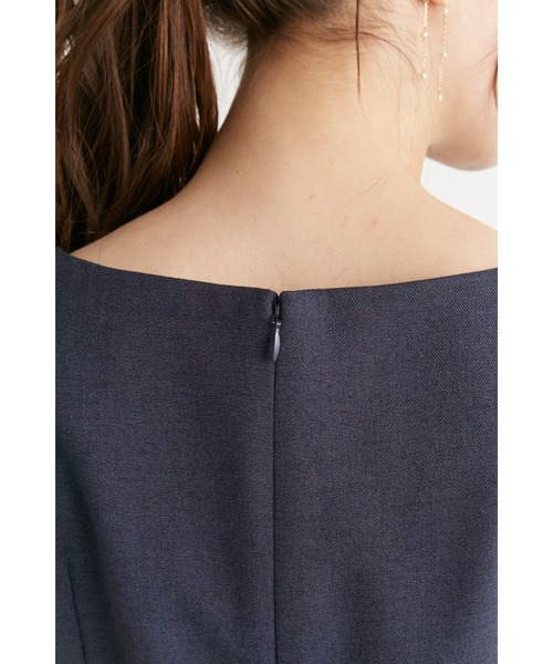 CELFORD（セルフォード）の「ベルト付きアシメペプラムタイト