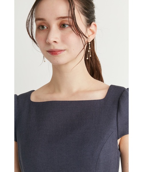 CELFORD（セルフォード）の「ベルト付きアシメペプラムタイト