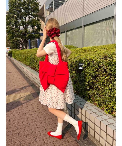 WC（ダブル シー）の「コットンライクレースシュシュ（シュシュ・レディース・ホワイト/ブラック/レッド・FREE）」の17枚目の写真