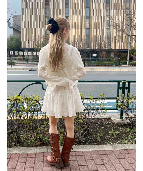 WC（ダブル シー）の「コットンライクレースシュシュ（シュシュ・レディース・ホワイト/ブラック/レッド・FREE）」の12枚目の写真