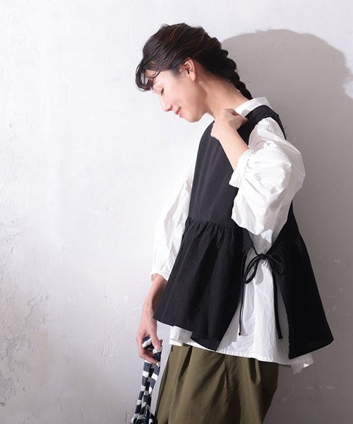 soulberry(ソウルベリー)の「ホイップのブラウス(シャツ/ブラウス・レディース・オフホワイト・5L/4L/3L/LL/L/M)」の7枚目の写真